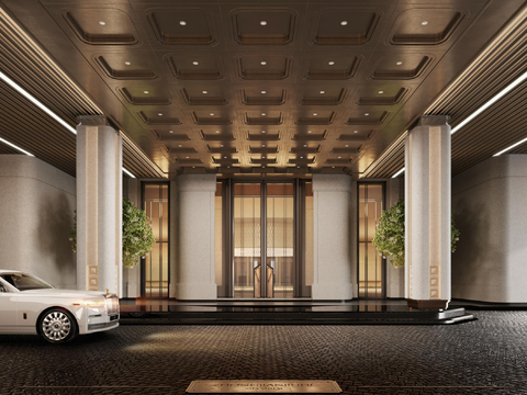  上海静安顶级豪宅中建玖合售楼会所方案文本 