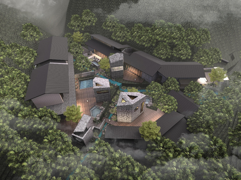  韶关恒荣健康谷酒店设计方案文本 