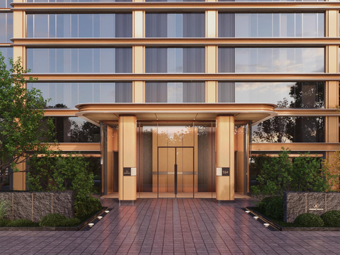  宁波市金茂府215户型精装修样板房方案文本 