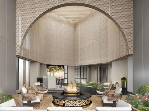  杭州金帝潮博顶层超大平层样板间设计方案文本 