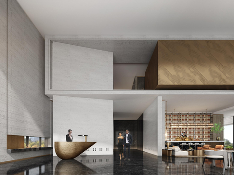  济南中恒信售楼处设计方案文本 