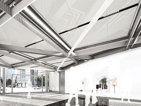  成都COSMO商业街区室内设计方案文本 