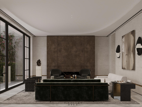  上海弘安里600㎡中古风别墅(五层)设计方案文本 