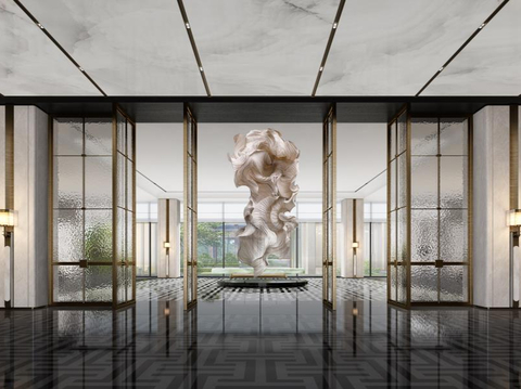  绿城华发·南京金陵月华3000㎡会所设计方案文本 