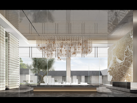  增城天郦售楼处+样板间设计方案文本 