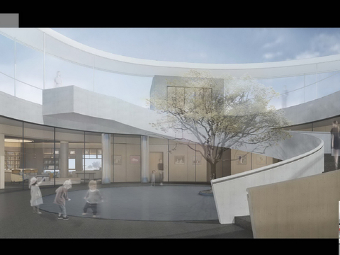  苏州仁恒奥体售楼处设计方案文本 