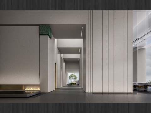  深圳蛇口太子湾T4号楼公寓项目大堂与样板房方案文本 