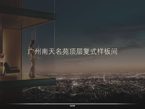  南天名苑顶复奢宅复式样板间方案文本 