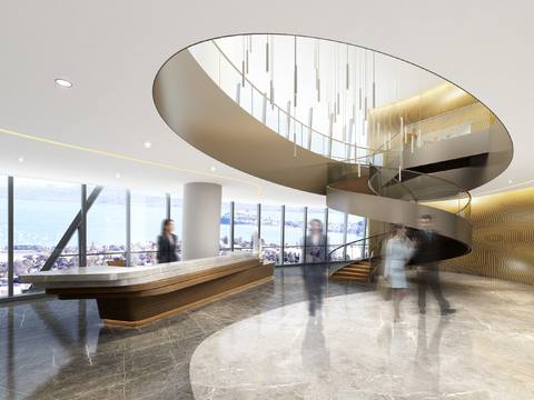  珠海华策国际大厦横琴总部办公楼办公区域设计方案文本 