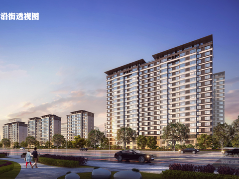  高层小区建筑未来社区安置房方案文本 