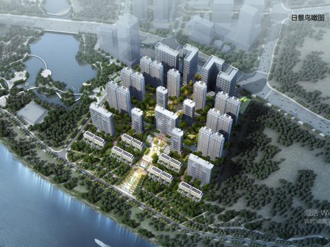  长沙地块居住小区设计方案文本 