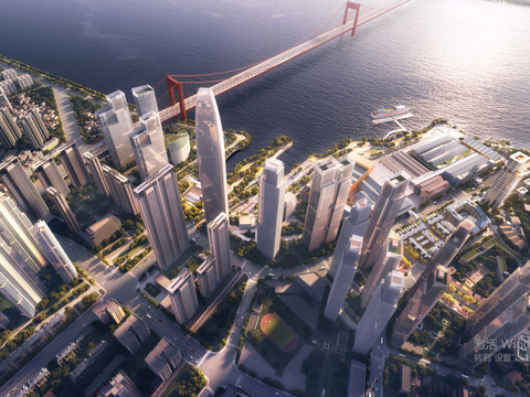  武汉·武昌湾项目A3/A4、B4-1地块/体验中心建筑方案文本 