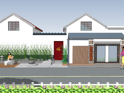  北方乡村 美丽乡村 乡村振兴   村镇规划 景观设计毕业设计方案文本 