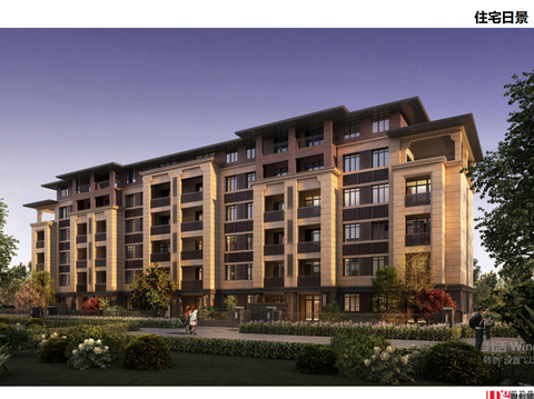  现代中式小区建筑方案文本 