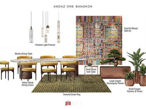  曼谷安达仕酒店室内软装设计方案 