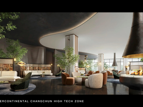  长春高新洲际酒店室内设计方案文本 