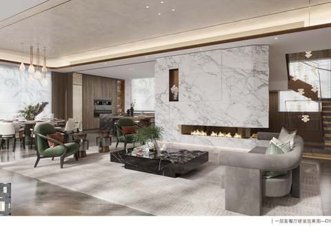  新中式_无锡融创合院软装方案 