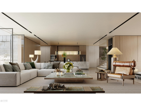  CCD东莞万科棠樾B户型660㎡湖之墅方案文本 