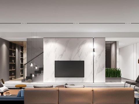  李伟民-西安万达高新2地块复式豪宅+南北大堂方案文本 