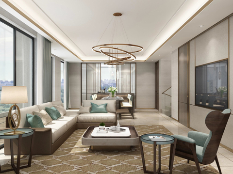  绿城云庐叠拼豪宅样板房设计方案文本 