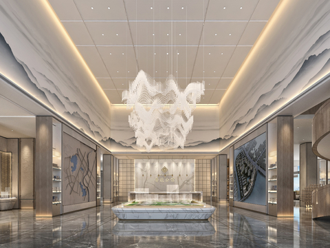  鸿泊湾二期售楼处设计方案文本 