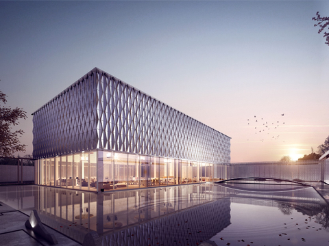  天津正荣南站科技商务区售楼处方案文本 