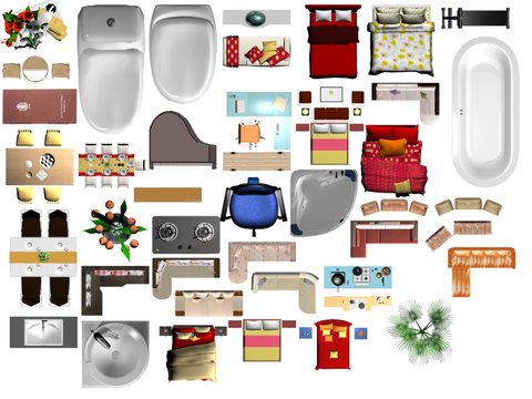 简约极简彩平图_彩平图免扣素材