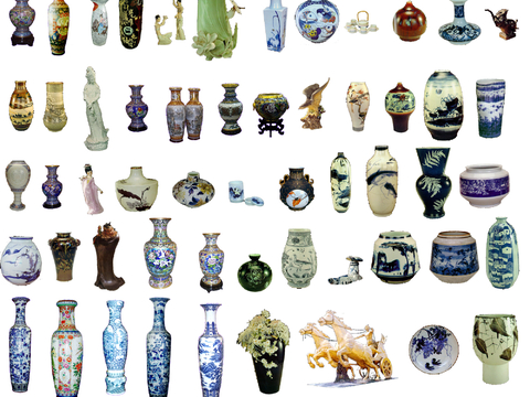 新中式日式摆件_花瓶