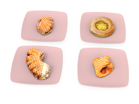  食品 蛋糕 点心su模型 