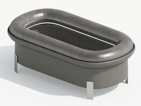  浴缸 浴桶su模型 