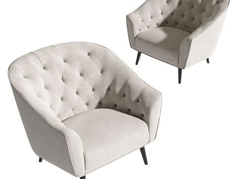  Poliform 单人沙发su模型 