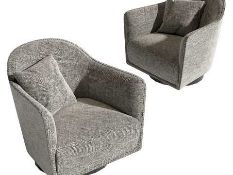  Poliform 单人沙发su模型 