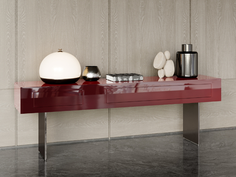 Minotti 端景台su模型