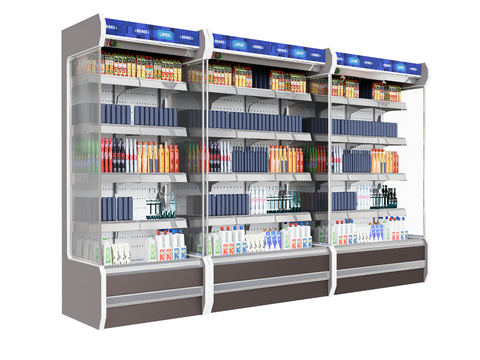  冰柜 冷藏柜 冷饮柜su模型 