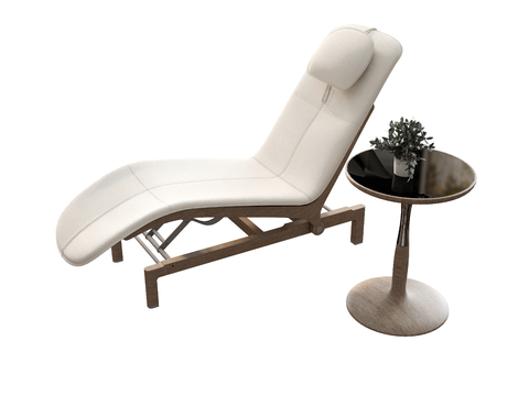  躺椅 沙滩椅su模型 