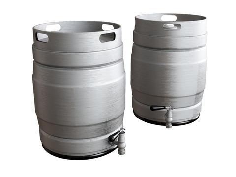  蓄水壶 商业水罐su模型 