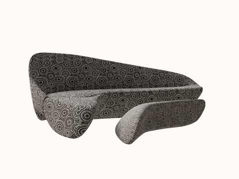  现代简约休闲沙发su模型 