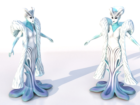  雕像摆件 手办玩具su模型 