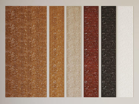  中式祥云浮雕su模型 