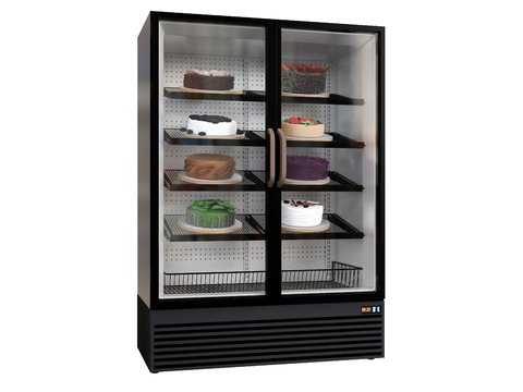  蛋糕柜 冷藏柜 保鲜柜 生日蛋糕su模型 