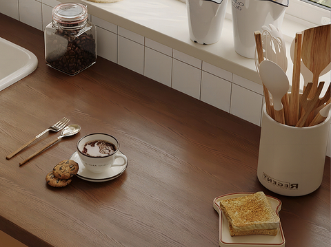  厨房食物 曲奇 厨具摆件su模型 