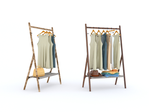  现代服装 连衣裙su模型 