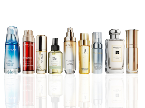  化妆品 护肤品 润肤露 美妆su模型 