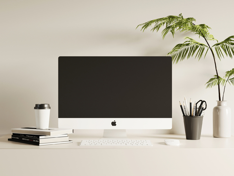  电脑 书籍 办公用品su模型 