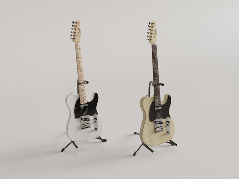  乐器 吉他su模型 