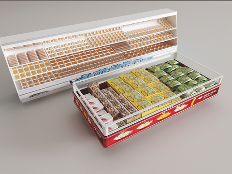  冷藏柜 冷冻 肉柜 保鲜柜su模型 