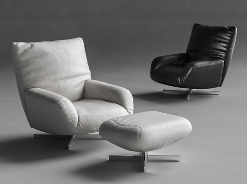 Edra Chiara 现代休闲椅 沙发椅su模型