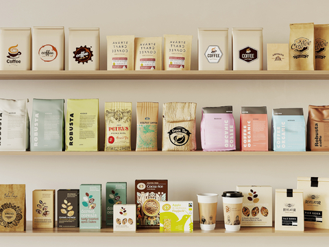  袋装零食 包装袋 零食袋su模型 