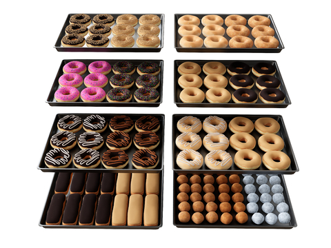  食物 甜甜圈 蛋糕 面包su模型 