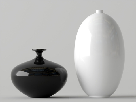  陶瓷器皿su模型 